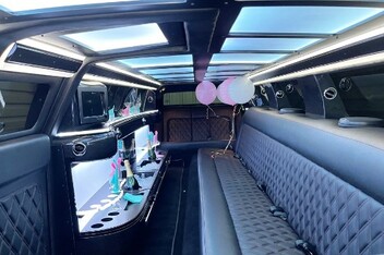 San Francisco Limousine Interior