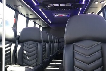 San Francisco Minibus Interior