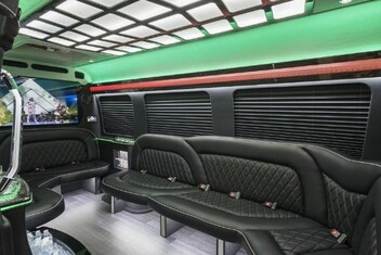San Francisco Sprinter Party Bus Interior