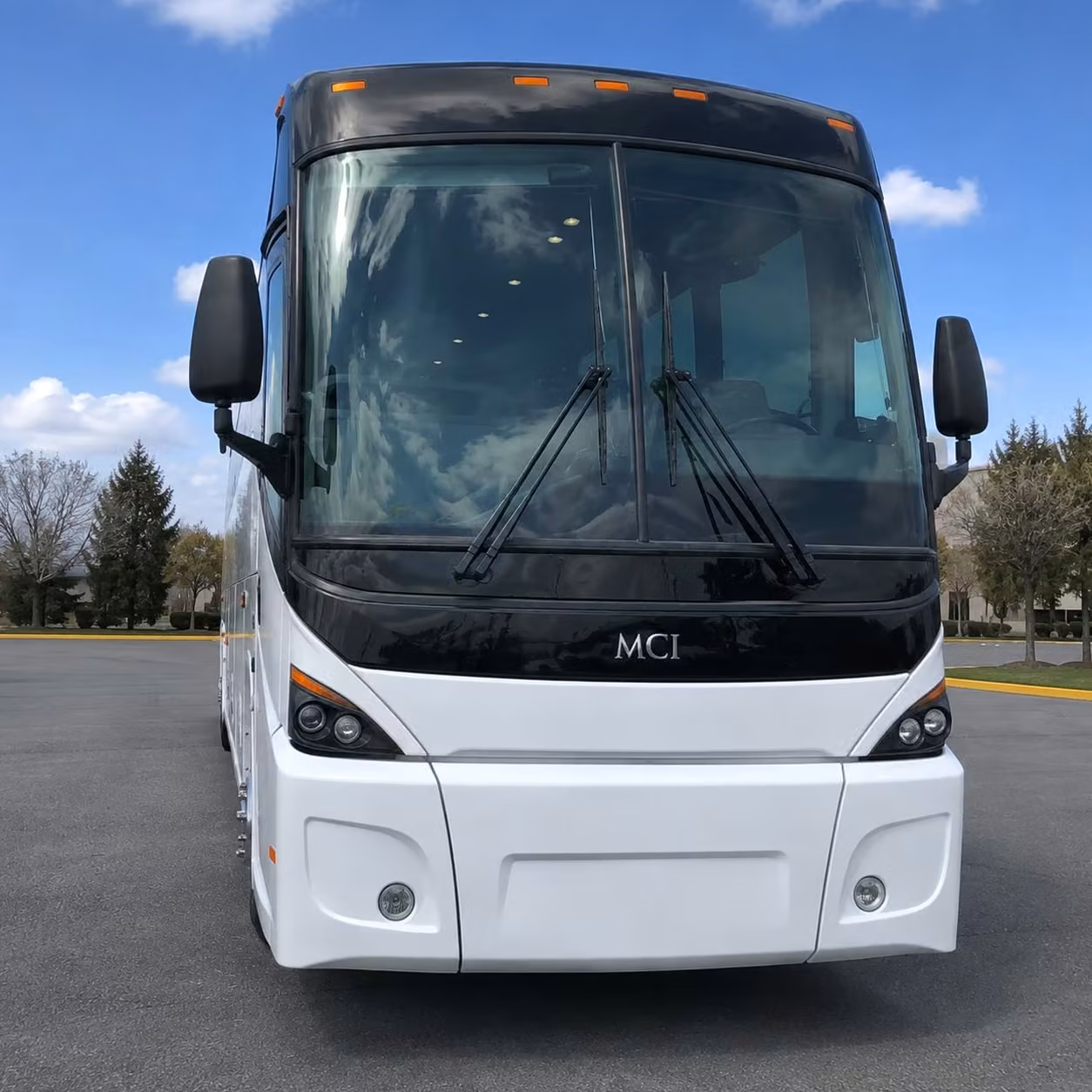 56 passenger charter bus